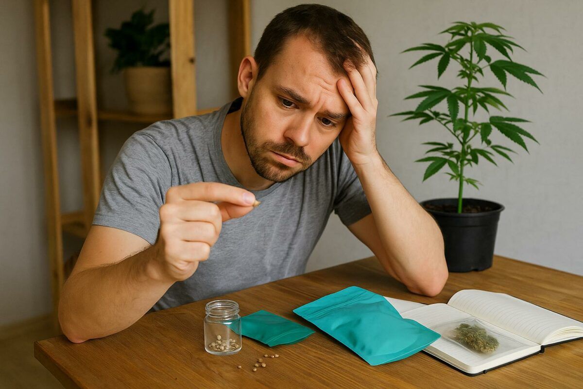 Błędy początkujących hodowców marihuany