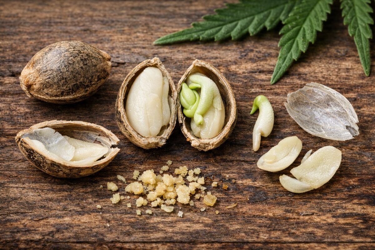 Budowa nasion marihuany