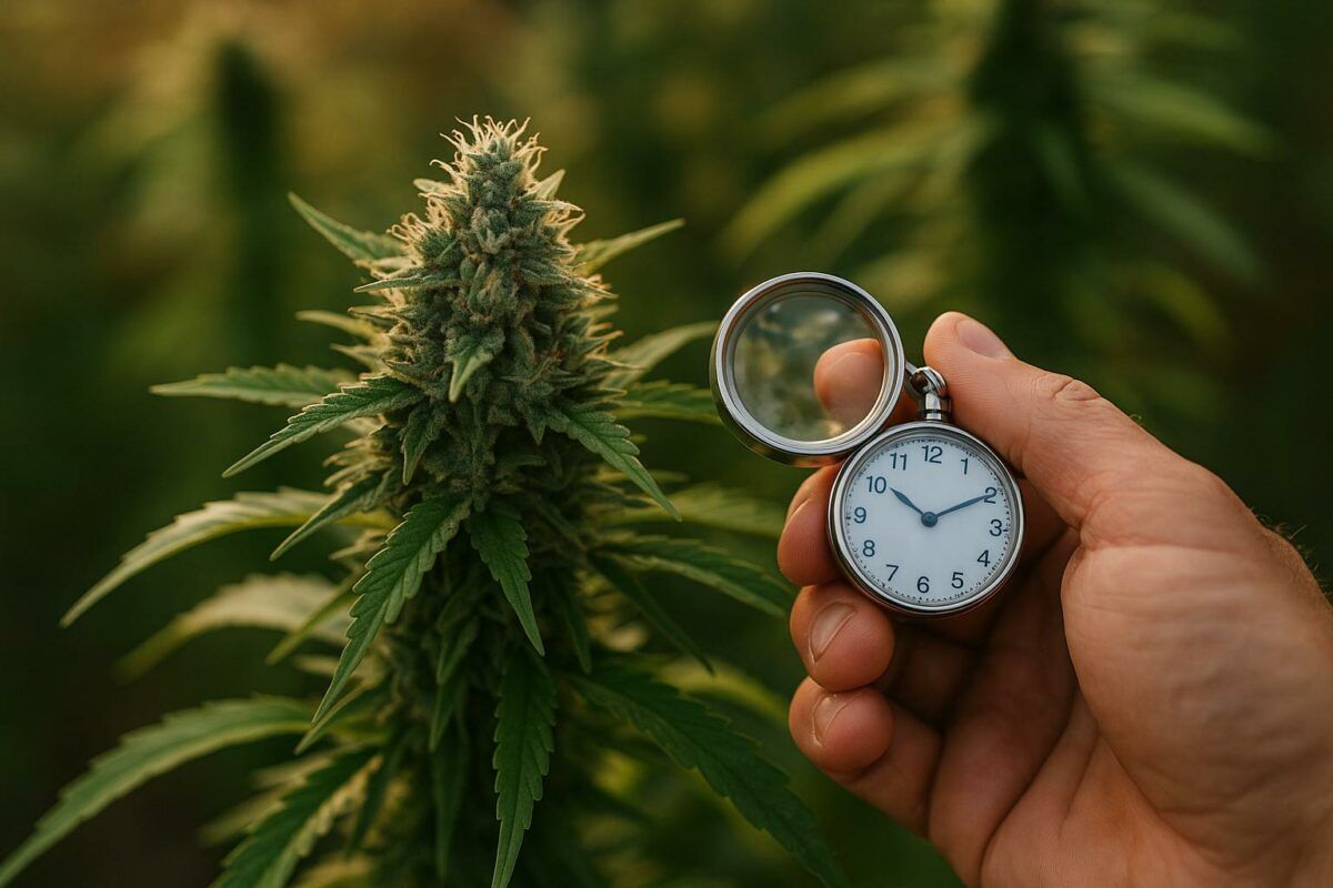 Czas zbiorów marihuany