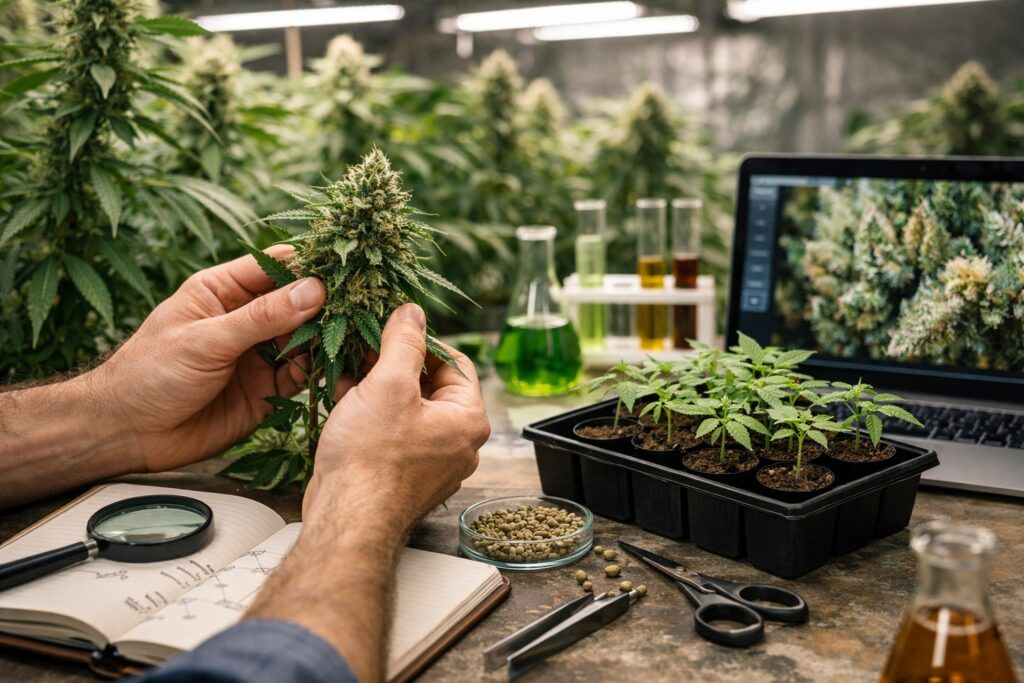 Jak powstaja nowe odmiany marihuany