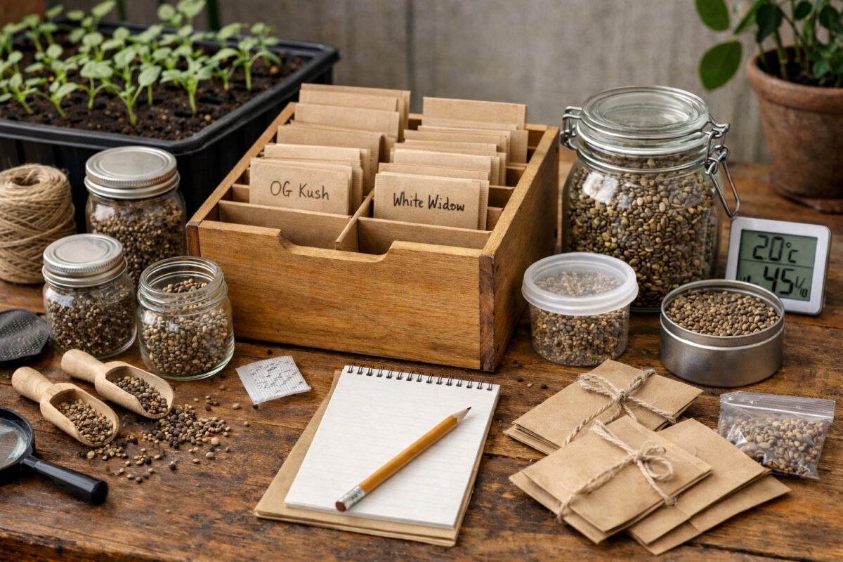 Jak przechowywac nasiona marihuany