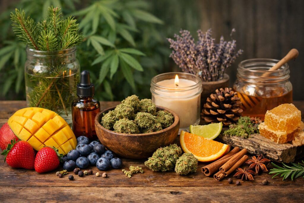 Najpopularniejsze profile terpenowe odmian marihuany