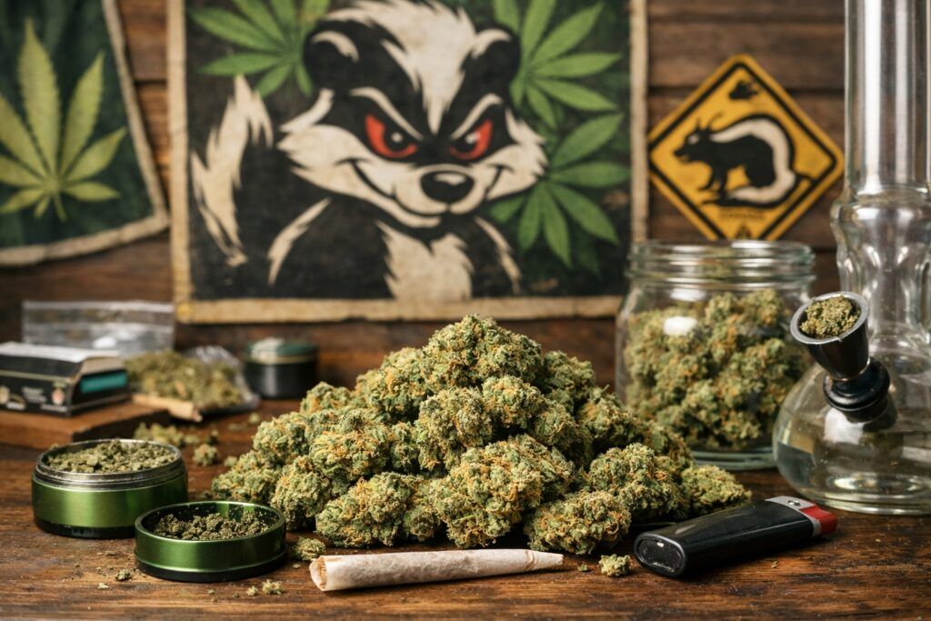 Odmiana marihuany skunk