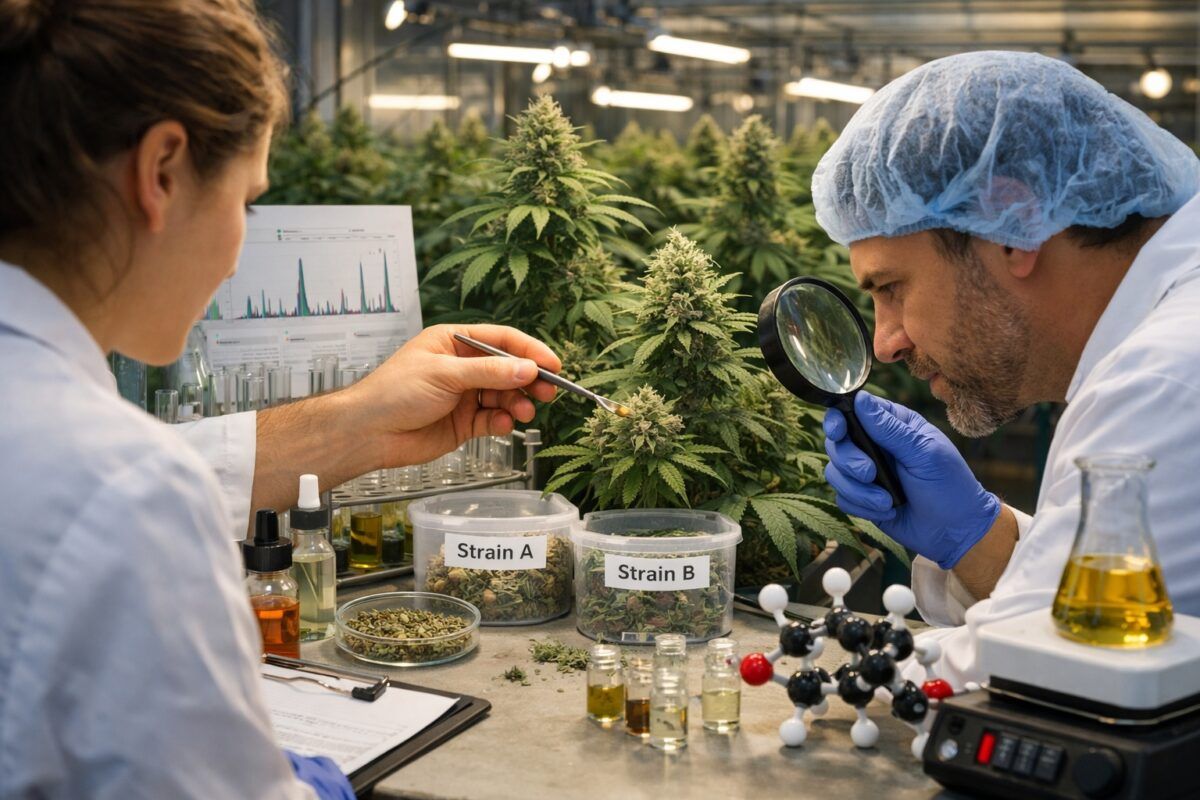 Odmiany marihuany bogate w terpeny