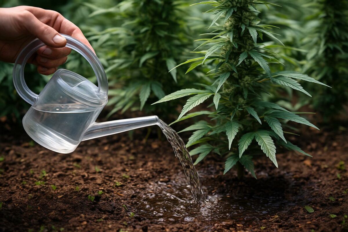 Przeplukiwanie marihuany przed zbiorami 3