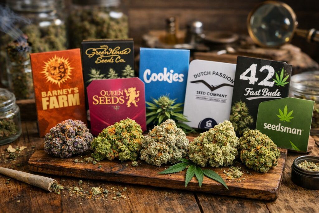 Topowe odmiany marihuany seedbanków